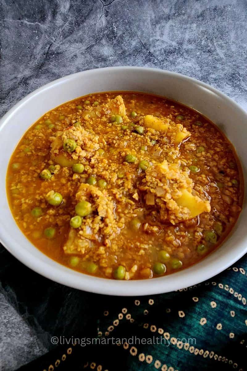 soya and potato curry