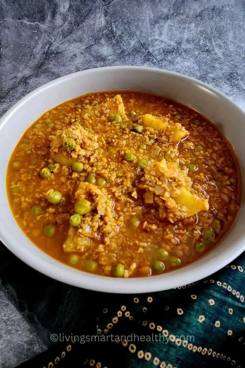 soya and potato curry
