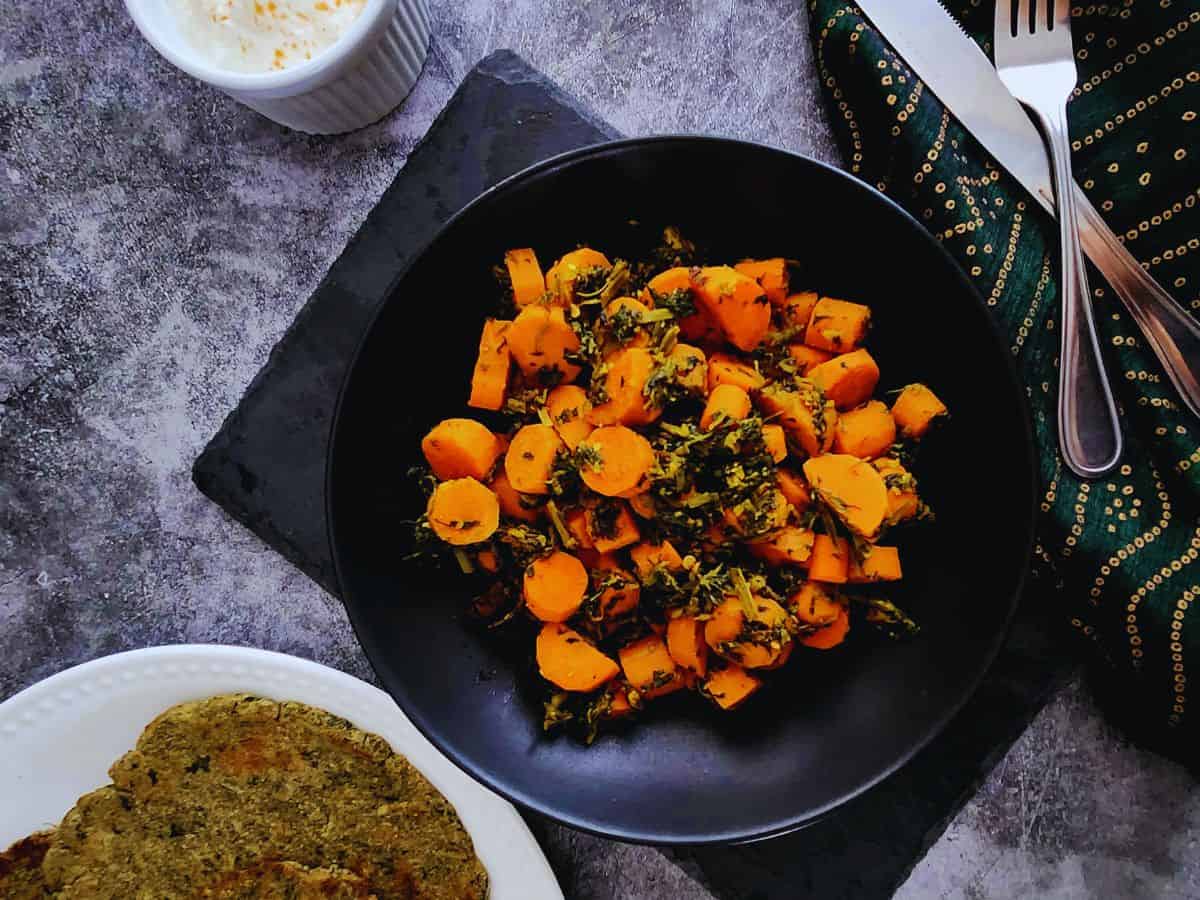 gajar methi sabji