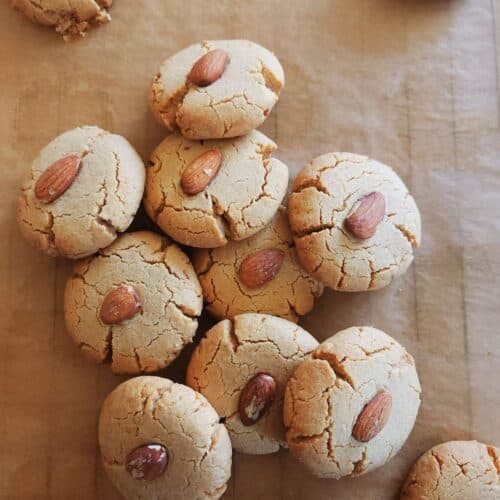 almond flour peanut butter cookie