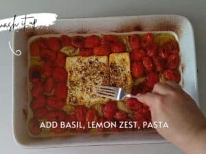 viral baked feta pasta step7