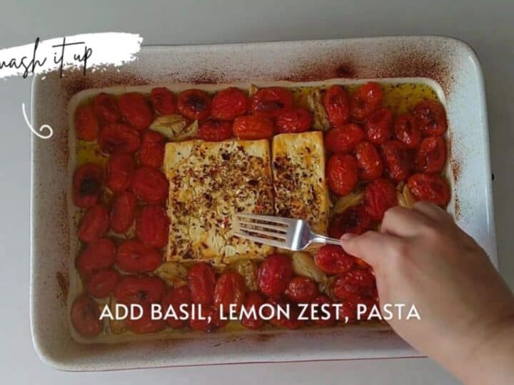 viral baked feta pasta step7