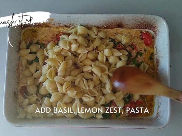 viral baked feta pasta step8