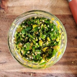 add lemon juice, mix all