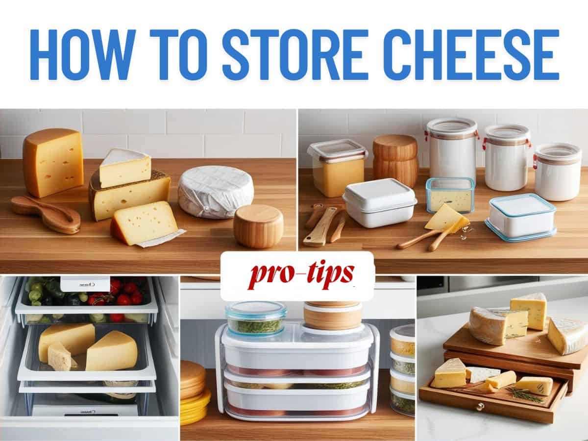 how to store cheese in fridge