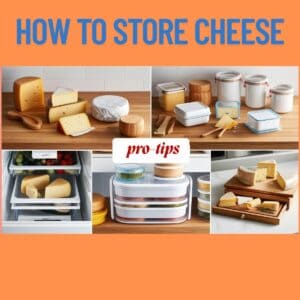 how to store cheese properly