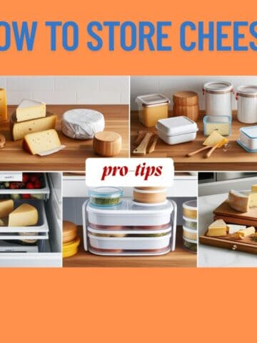 how to store cheese properly