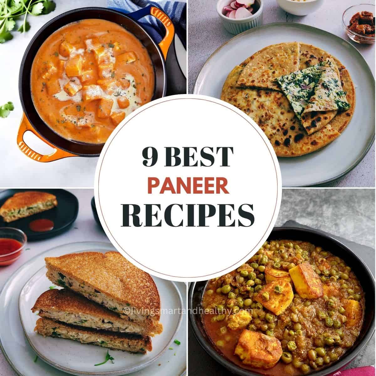 Simple and Tasty Paneer Recipes for Every Meal