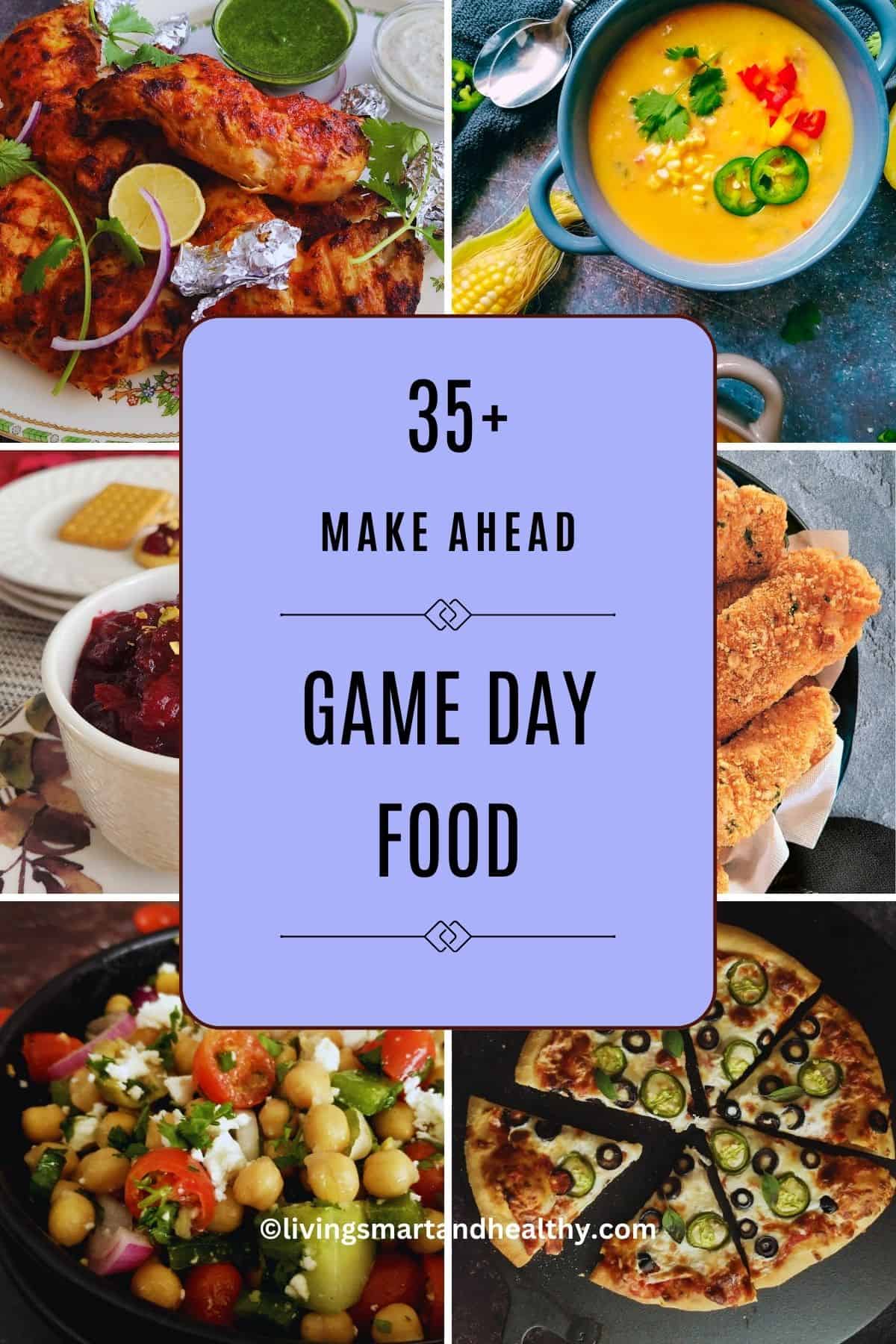 Super Bowl food spread with dips, air fryer snacks, and chili