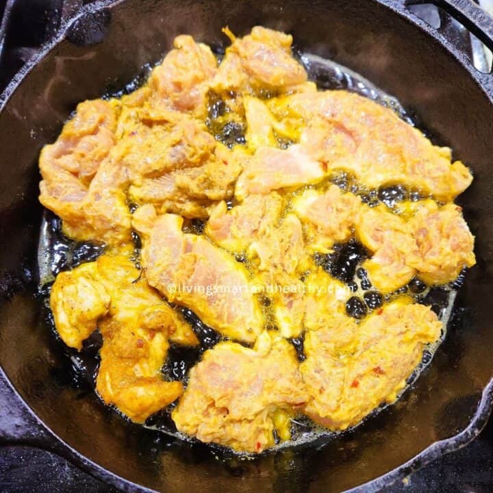 pan Frying in batches ensures even cooking and crispiness.