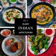 crispy Indian snacks served with chutney