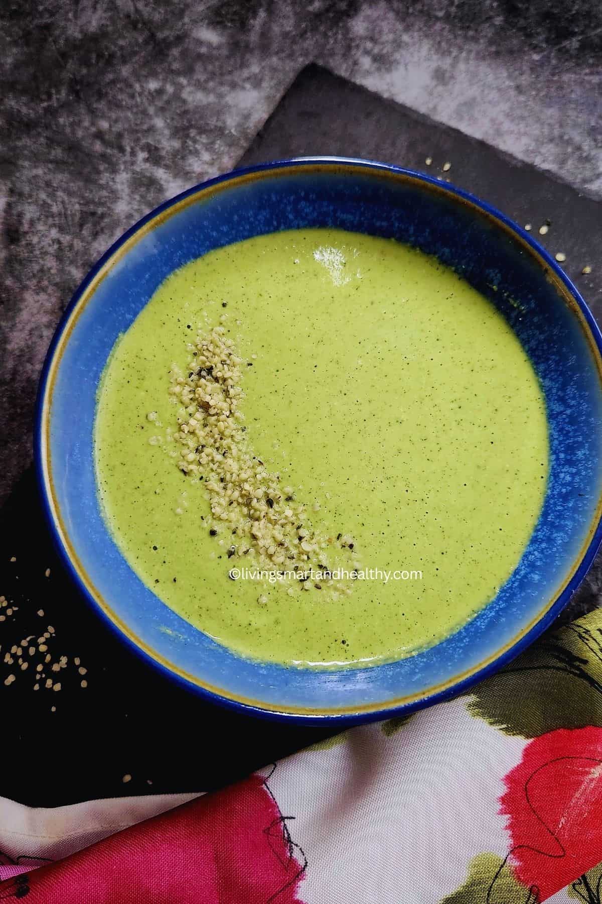 made peanut hemp seed chutney, this chutney without coconut, chutney for idli dosa