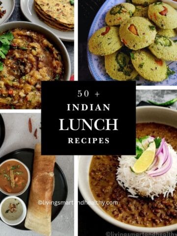 30 best Indian lunch recipes including rajma chawal, sindhi kadhi, palak paneer, and soya chunks pulao
