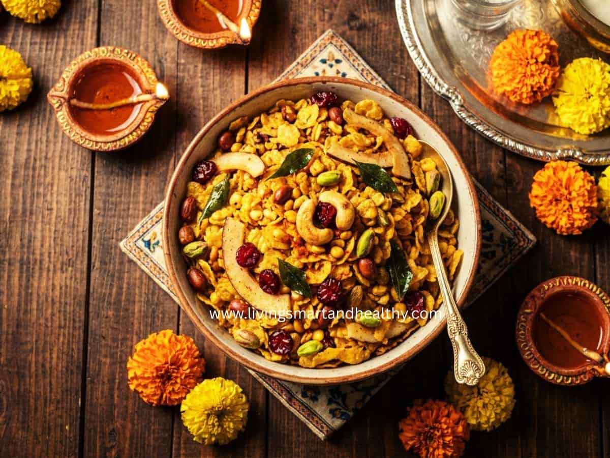 cornflakes chivda for diwali