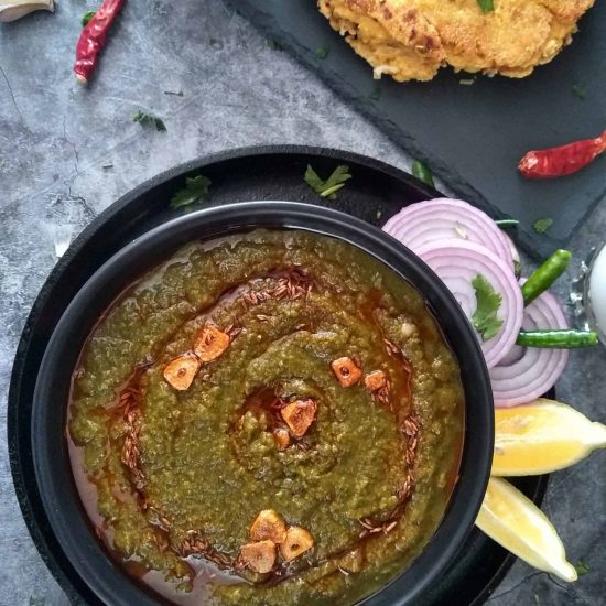kale sarsoon da saag3